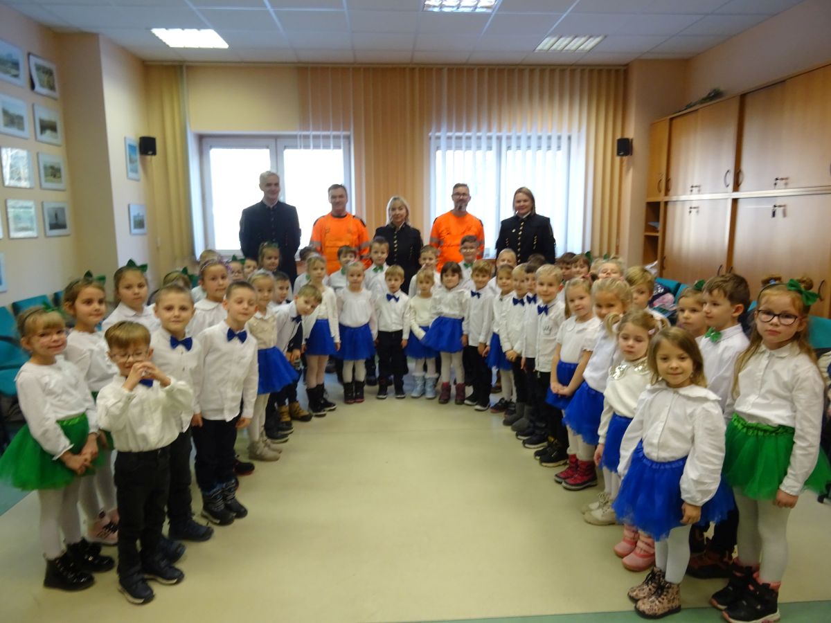 Motylki i Biedronki z wizytą u Białych Górników